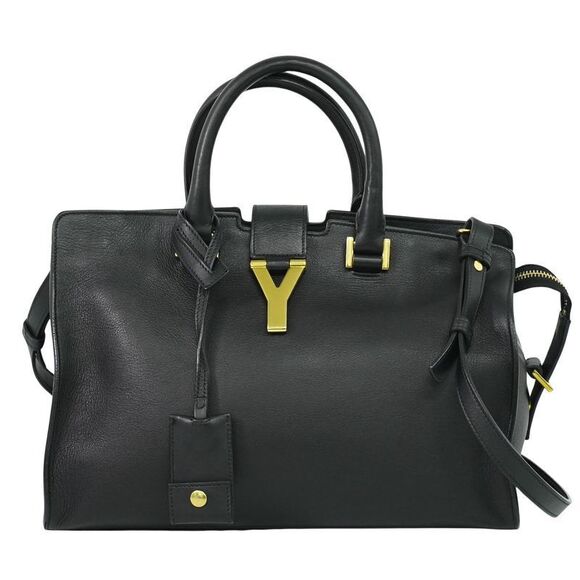 Saint Laurent Handbags - Authentic Saint Laurent Petit Cabas Su Y-line 2WAY Shoulder Bag Handbag